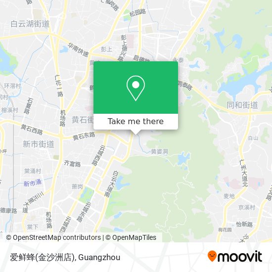 爱鲜蜂(金沙洲店) map