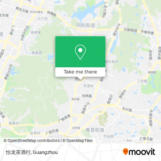 怡龙茶酒行 map