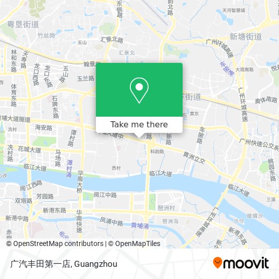 广汽丰田第一店 map