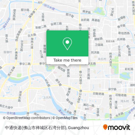 中通快递(佛山市禅城区石湾分部) map
