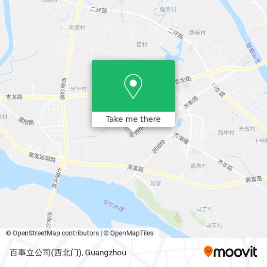 百事立公司(西北门) map