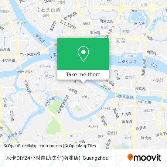 乐卡DIY24小时自助洗车(南浦店) map