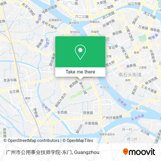 广州市公用事业技师学院-东门 map
