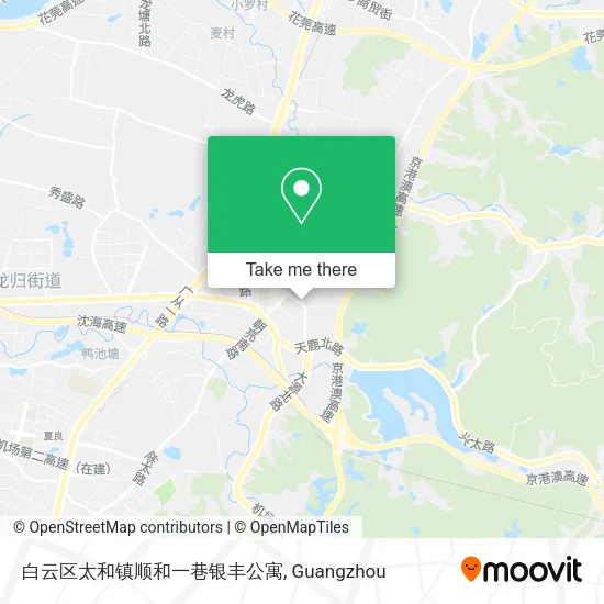 白云区太和镇顺和一巷银丰公寓 map