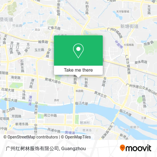 广州红树林服饰有限公司 map