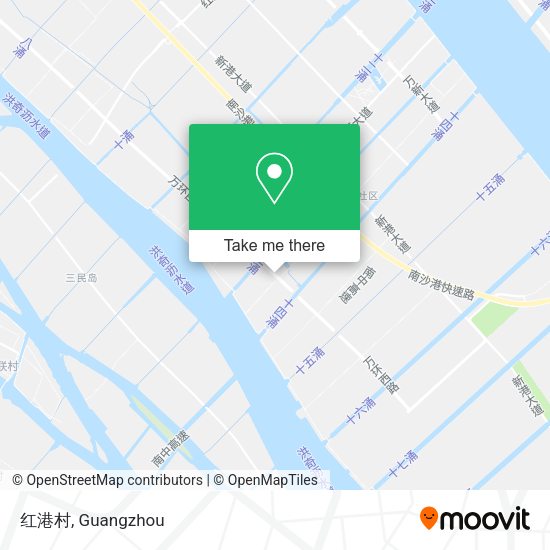 红港村 map