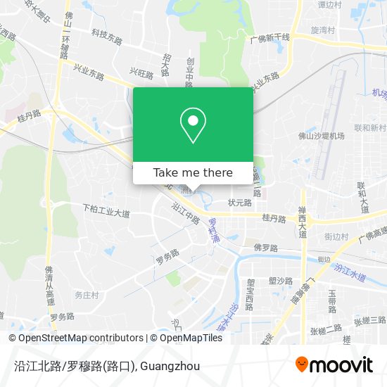 沿江北路/罗穆路(路口) map