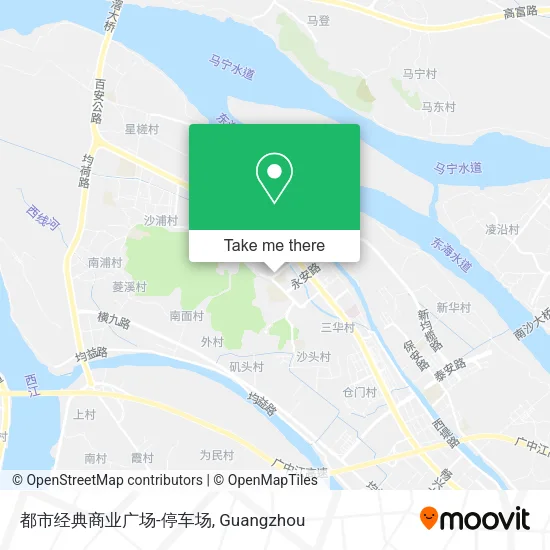都市经典商业广场-停车场 map