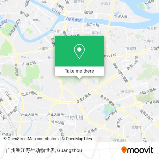 广州香江野生动物世界 map