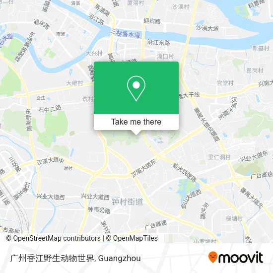 广州香江野生动物世界 map