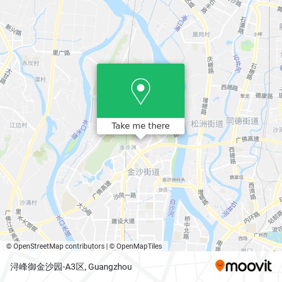 浔峰御金沙园-A3区 map