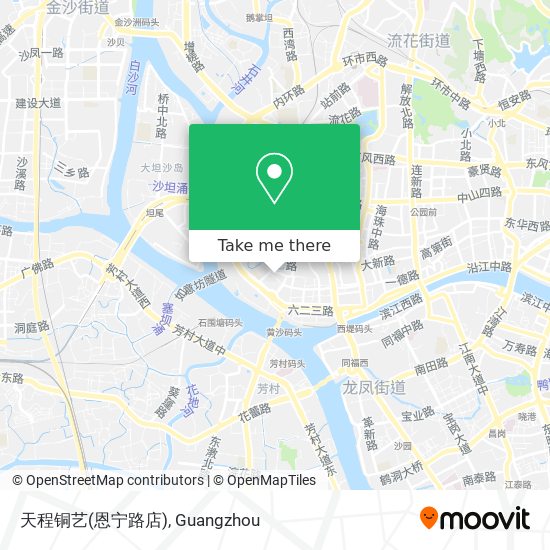 天程铜艺(恩宁路店) map