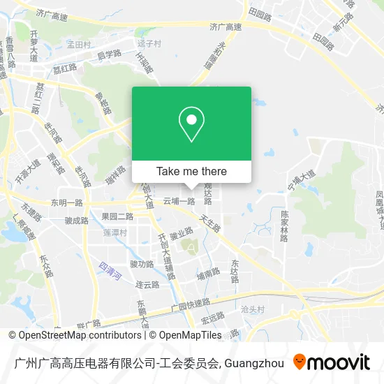 广州广高高压电器有限公司-工会委员会 map