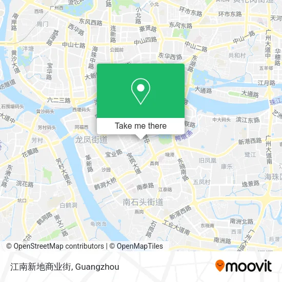 江南新地商业街 map