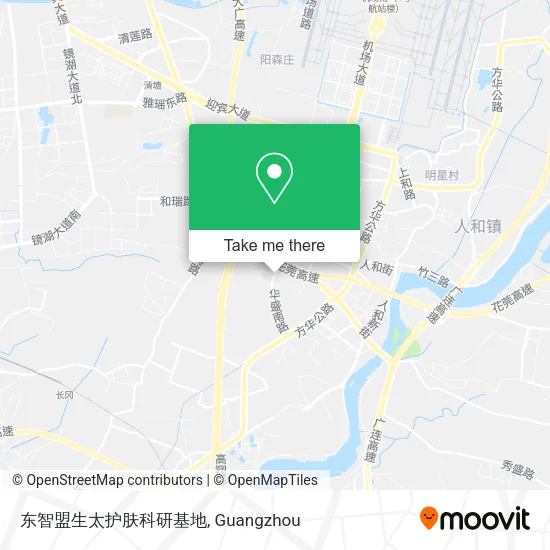 东智盟生太护肤科研基地 map
