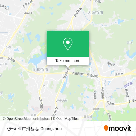 飞升企业广州基地 map