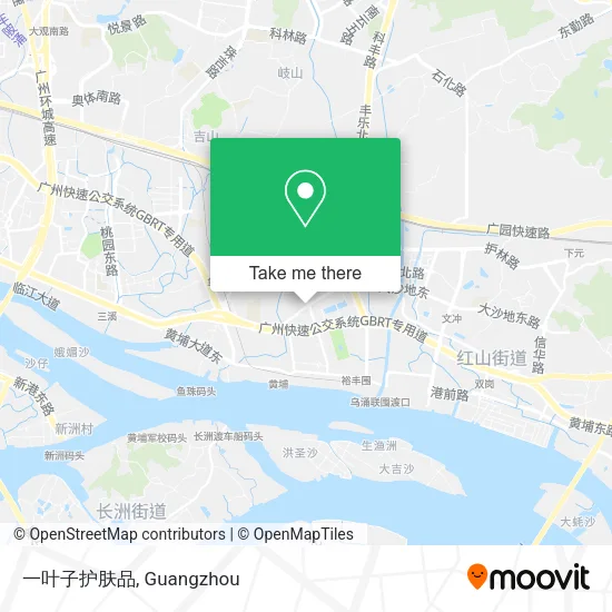 一叶子护肤品 map