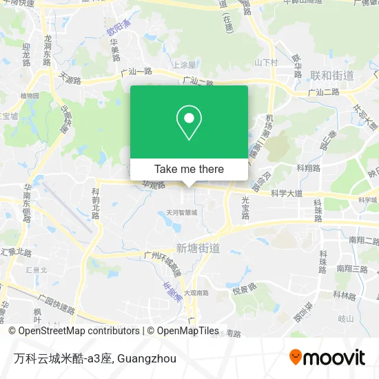 万科云城米酷-a3座 map