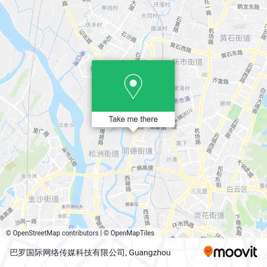 巴罗国际网络传媒科技有限公司 map