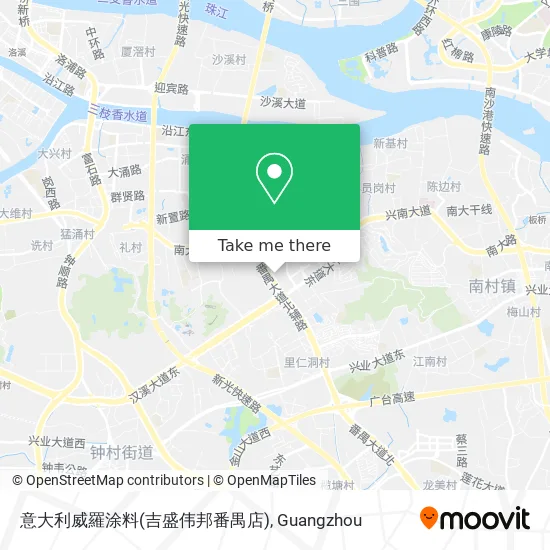 意大利威羅涂料(吉盛伟邦番禺店) map