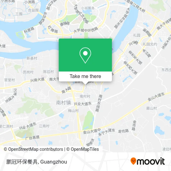 鹏冠环保餐具 map