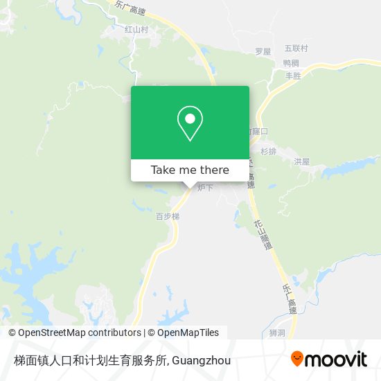 梯面镇人口和计划生育服务所 map