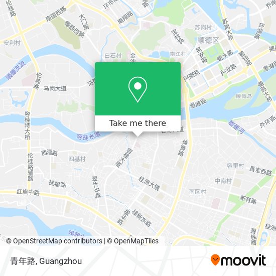 青年路 map