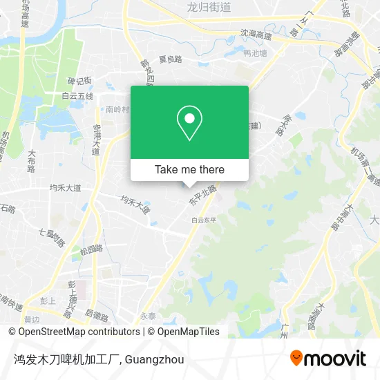 鸿发木刀啤机加工厂 map