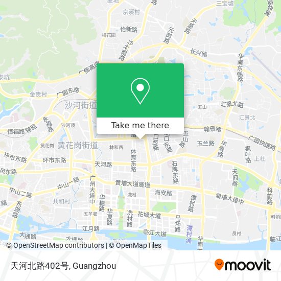 天河北路402号 map