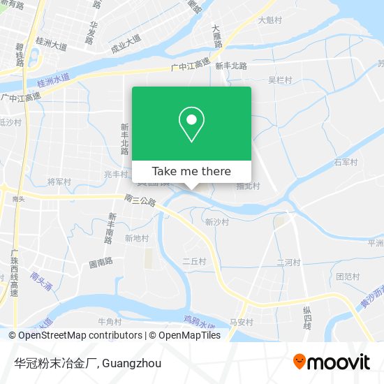 华冠粉末冶金厂 map