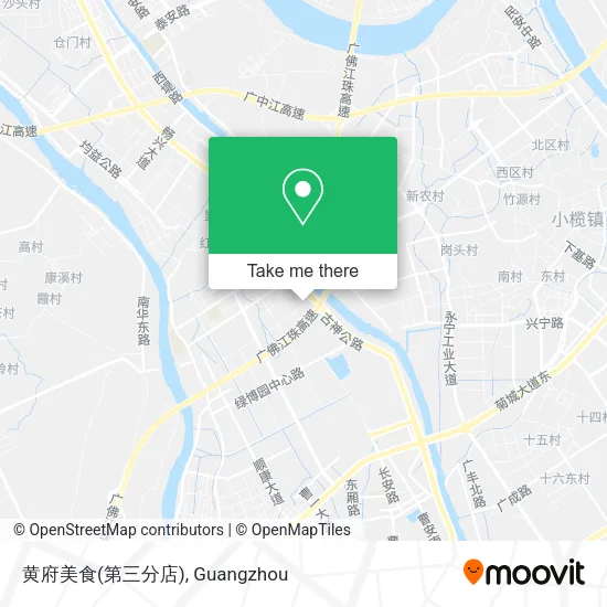 黄府美食(第三分店) map