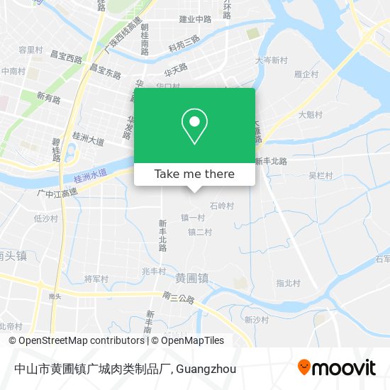中山市黄圃镇广城肉类制品厂 map
