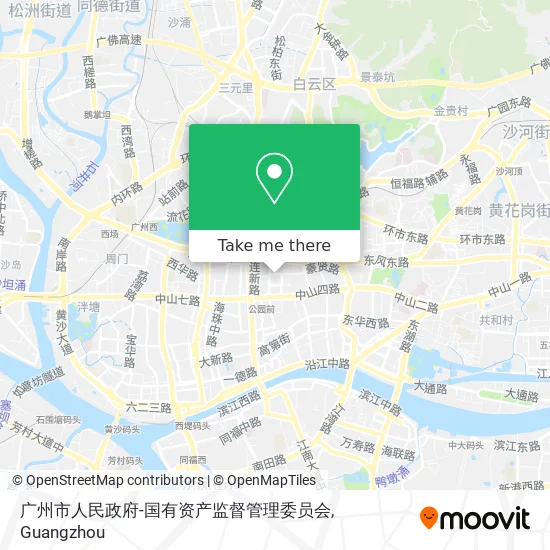 广州市人民政府-国有资产监督管理委员会 map