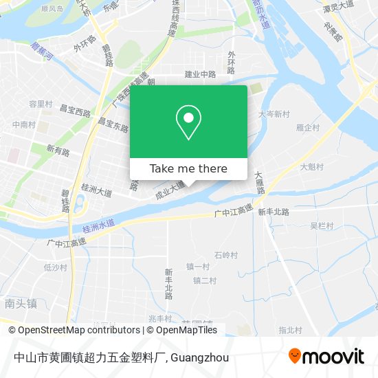 中山市黄圃镇超力五金塑料厂 map