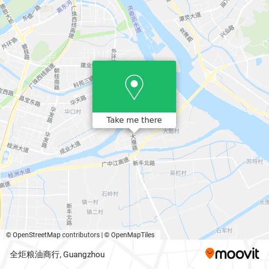 全炬粮油商行 map