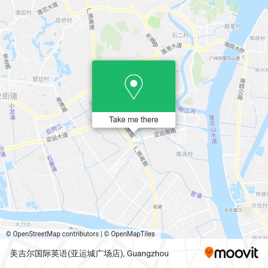 美吉尔国际英语(亚运城广场店) map