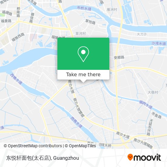 东悦轩面包(太石店) map