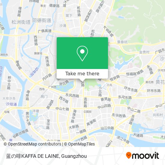 蓝の啡KAFFA DE LAINE map