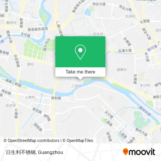 日生利不锈钢 map