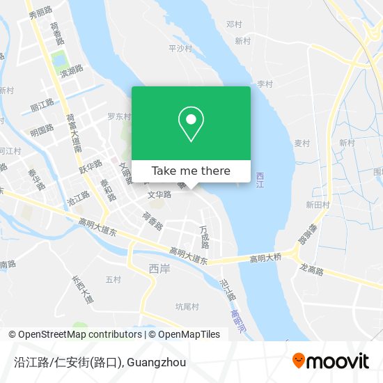沿江路/仁安街(路口) map