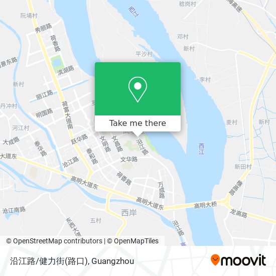 沿江路/健力街(路口) map