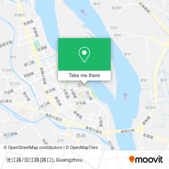 沧江路/沿江路(路口) map