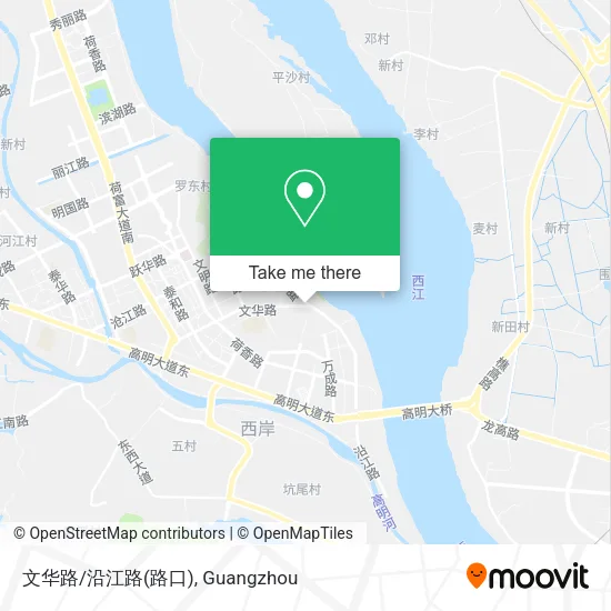 文华路/沿江路(路口) map