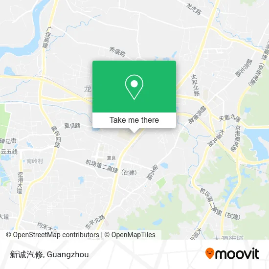 新诚汽修 map
