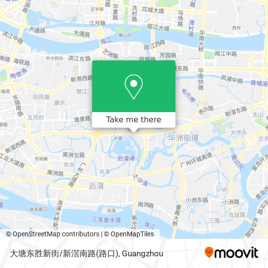 大塘东胜新街/新滘南路(路口) map