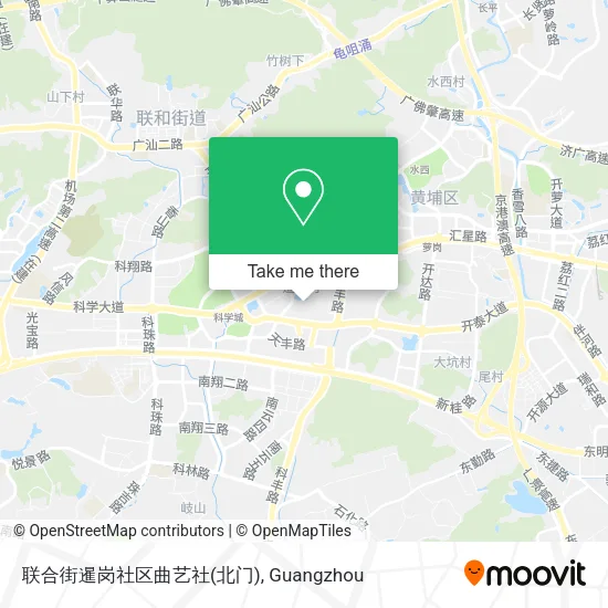联合街暹岗社区曲艺社(北门) map