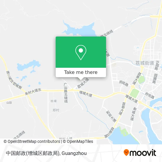 中国邮政(增城区邮政局) map