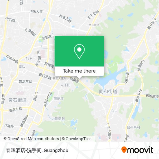 春晖酒店-洗手间 map