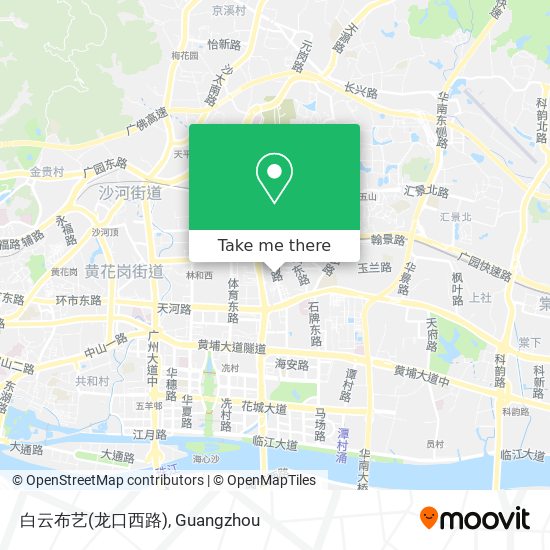 白云布艺(龙口西路) map