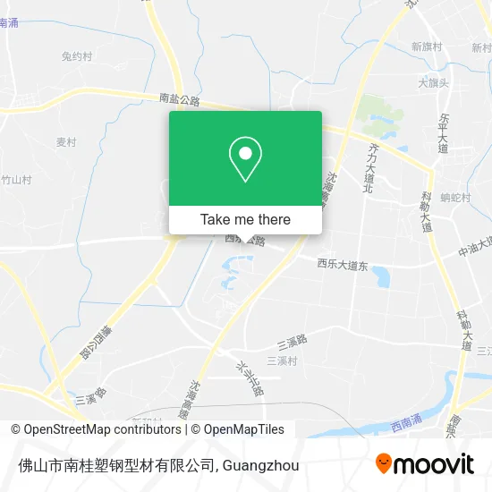 佛山市南桂塑钢型材有限公司 map